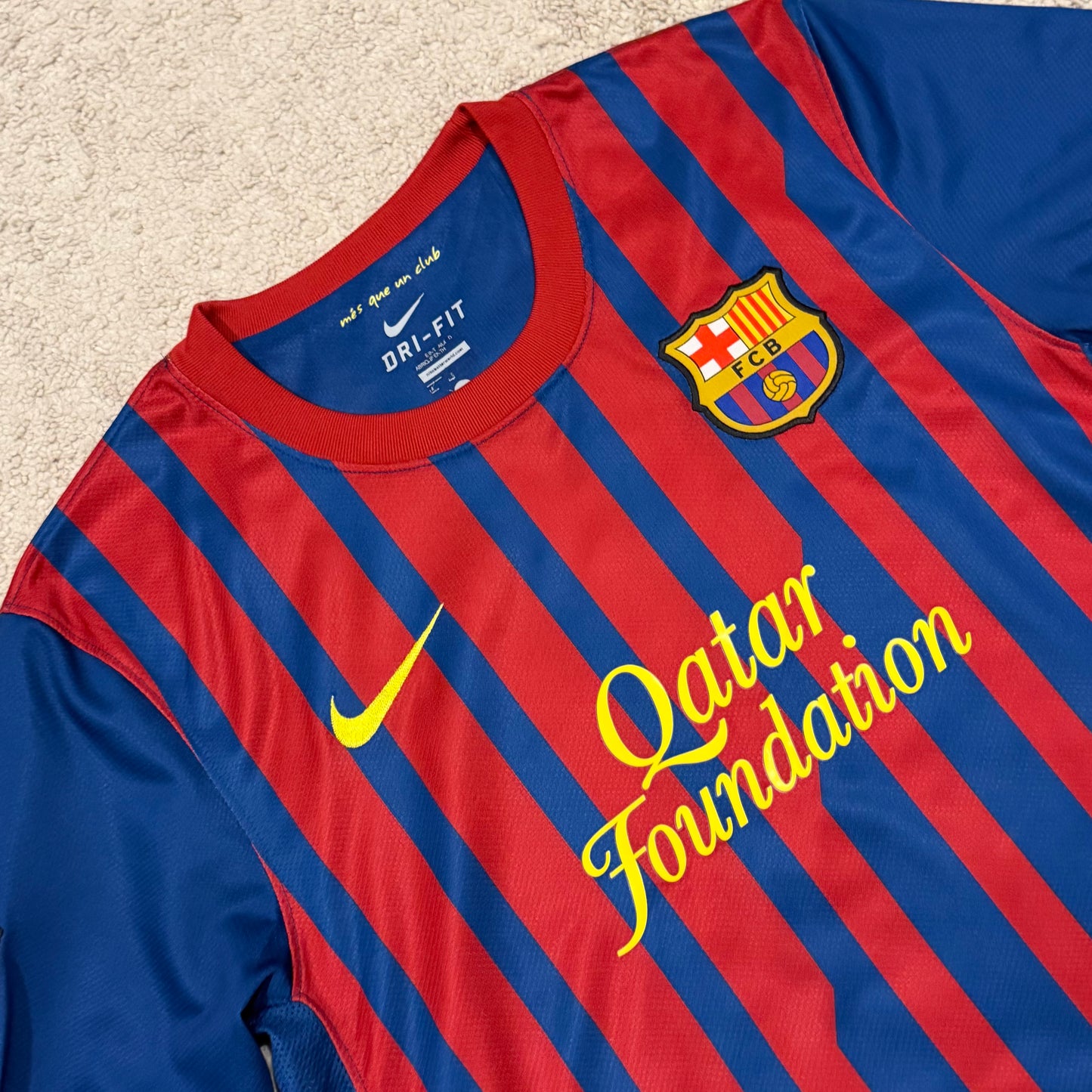 Barcelona 2011/12 home x Messi #10 (M)