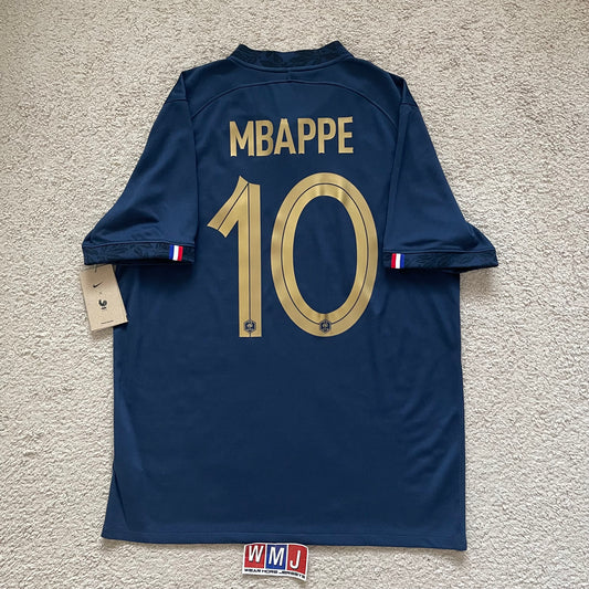 France 2022 World Cup home x Kylian Mbappe #10 (L) *BRAND NEW WITH TAGS