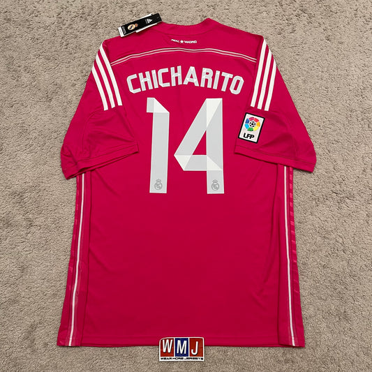 Real Madrid 2014/15 away x Chicharito Hernandez #14 (XL) *BRAND NEW WITH TAGS
