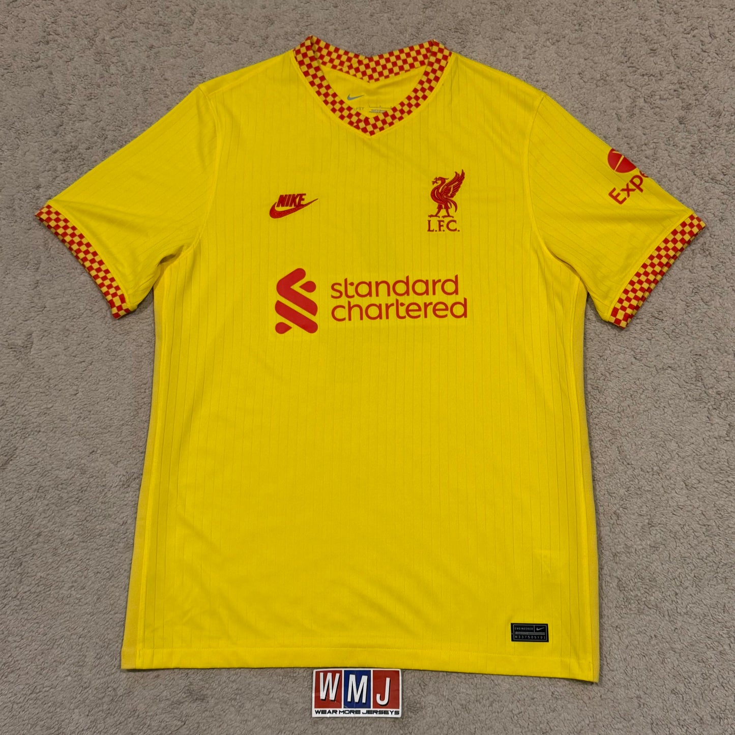 Liverpool 2021/22 third x Virgil Van Dijk #4 (L)