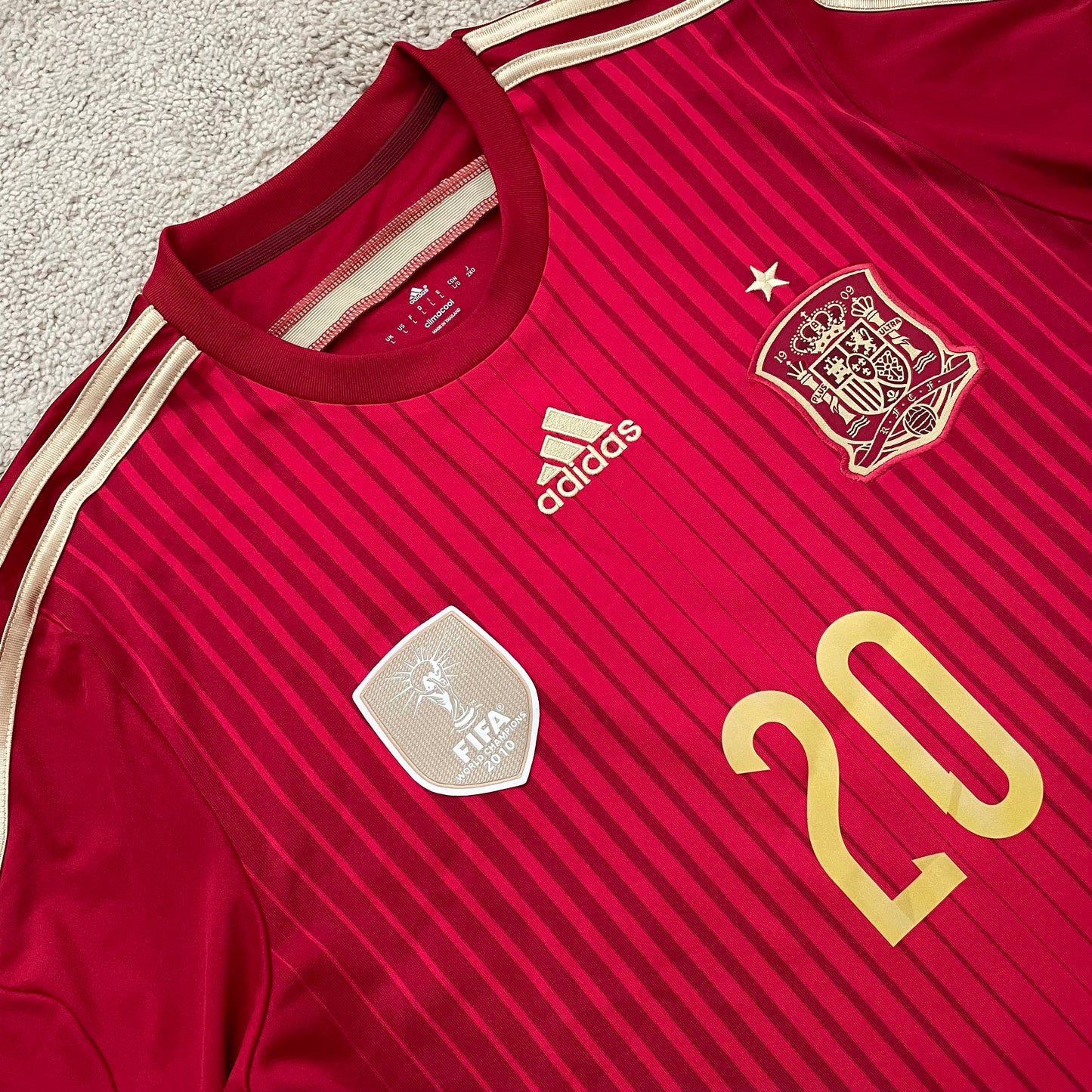 Spain 2014 World Cup home x Santi Cazorla #20 (L)