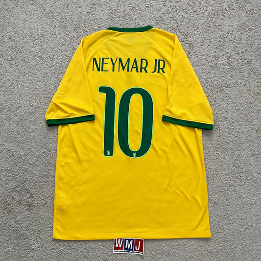 Brazil 2014 World Cup home x Neymar Jr #10 (M)