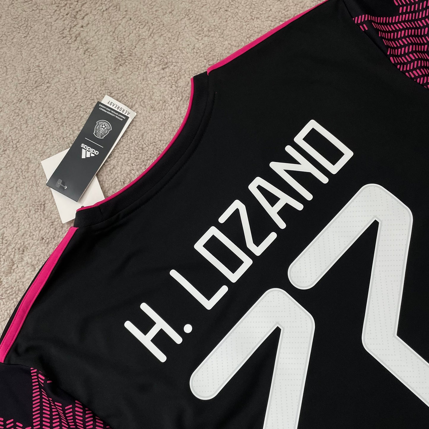 Mexico 2020/21 home x Chucky Lozano #22 (XXL) *BRAND NEW WITH TAGS