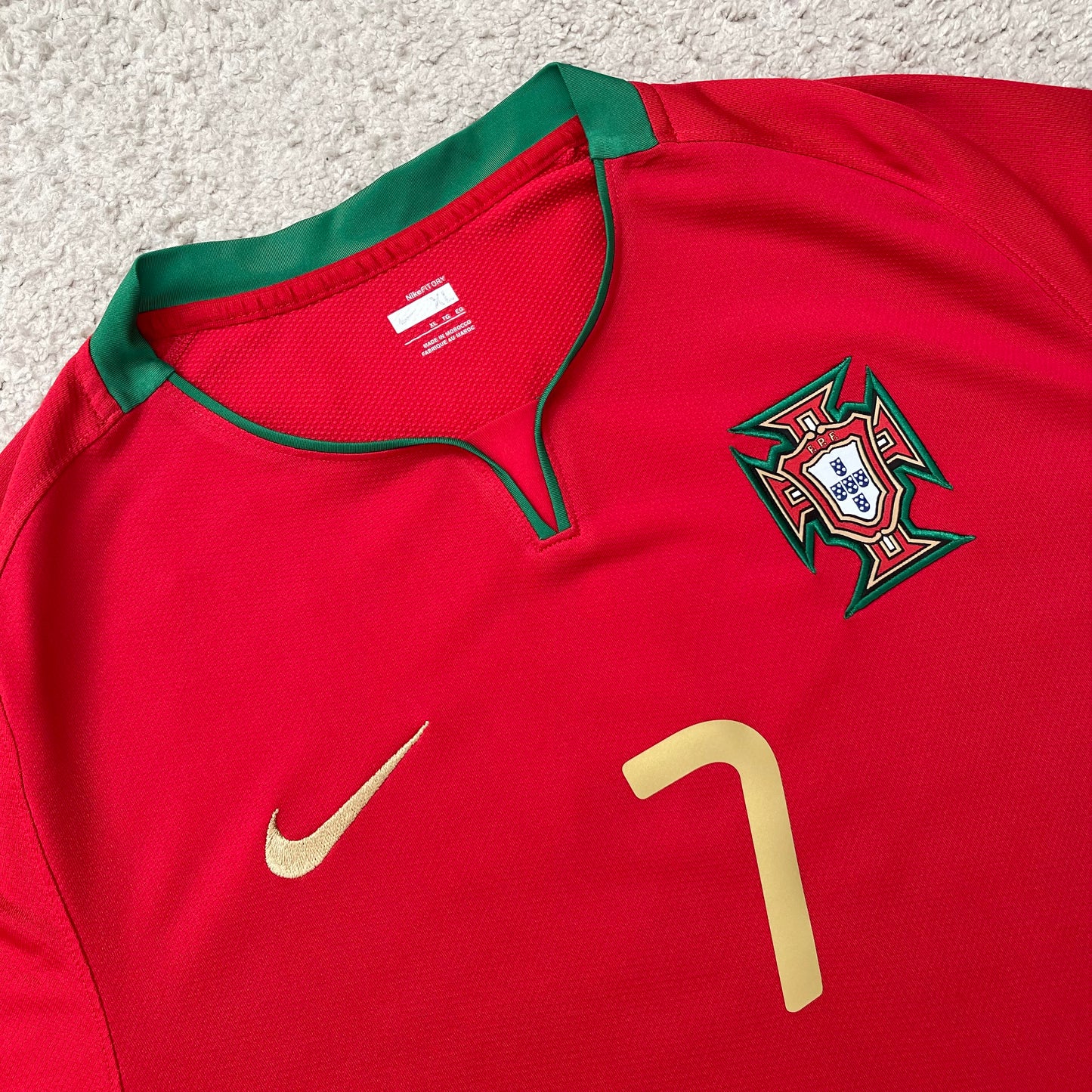 Portugal 2008 EURO home x Cristiano Ronaldo #7 (XL)