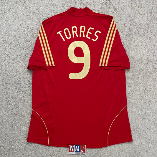 Spain 2008 EURO home x Fernando 'El Niño' Torres #9 (XL)