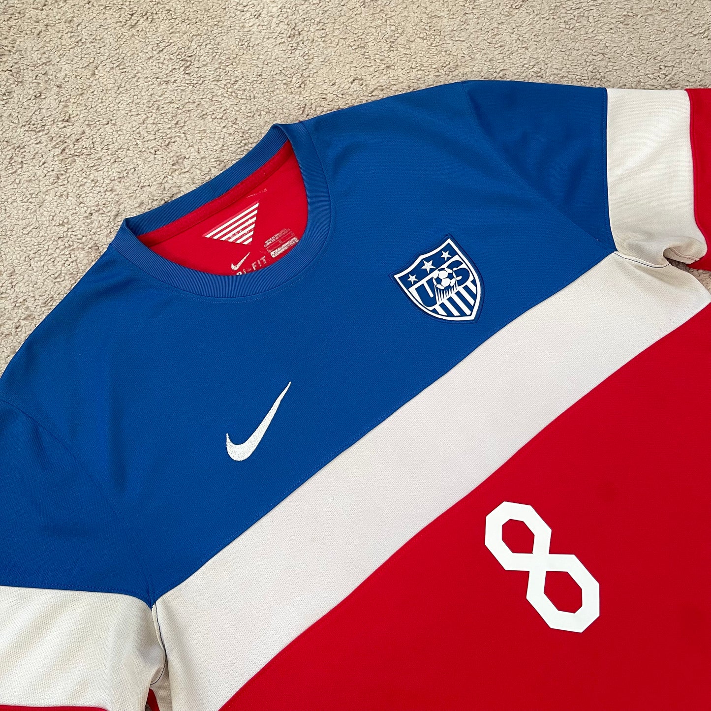USA 2014 World Cup away x Clint Dempsey #8 (L)
