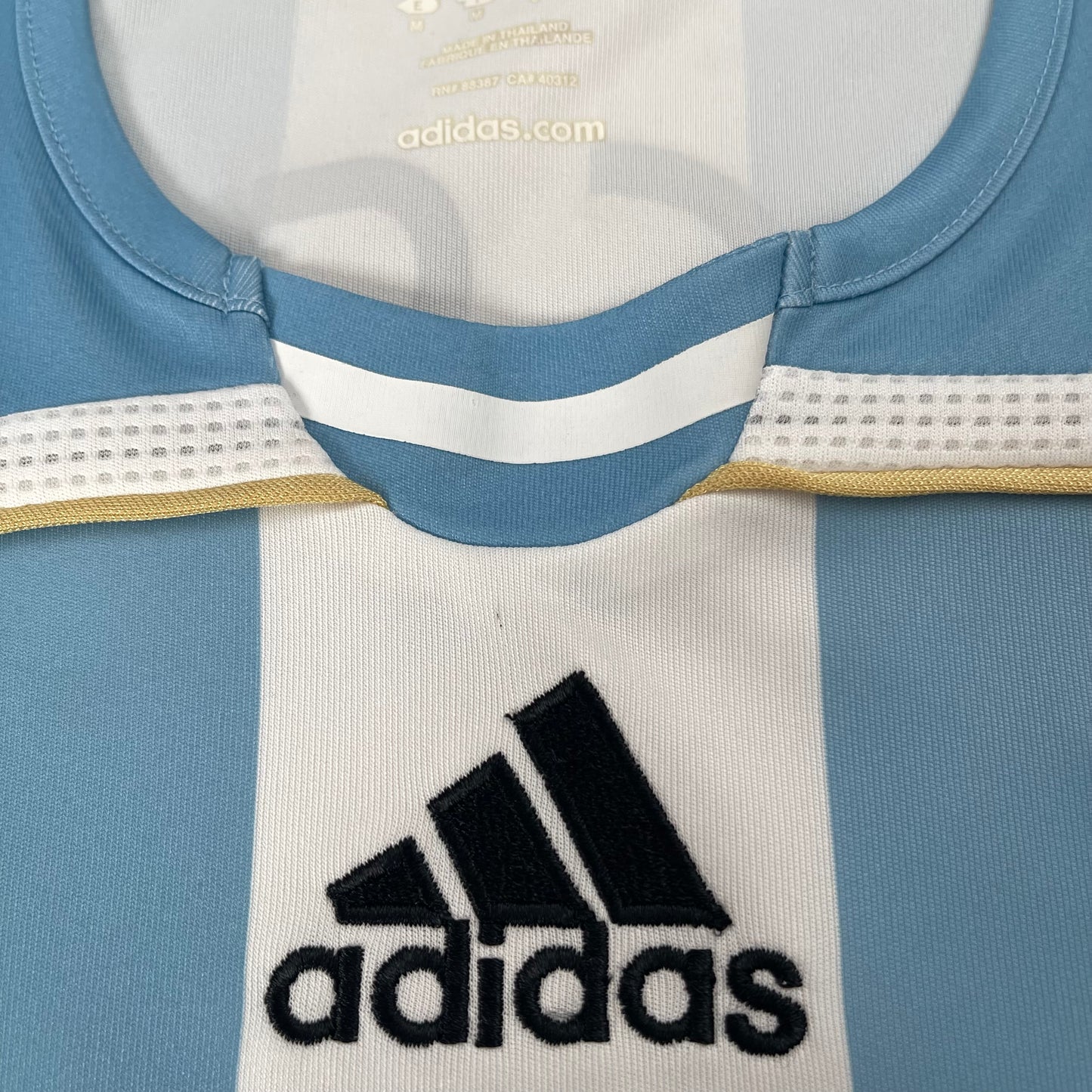 Argentina 2006 World Cup home x Messi #19 (M)