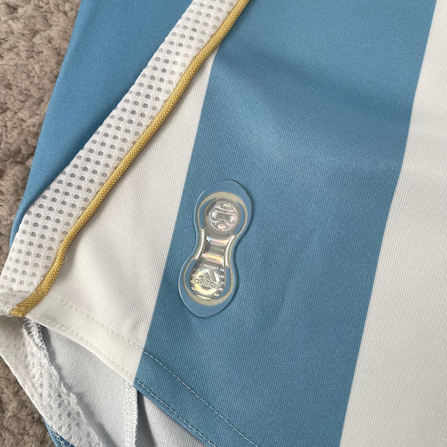Argentina 2006 World Cup home x Messi #19 (M)