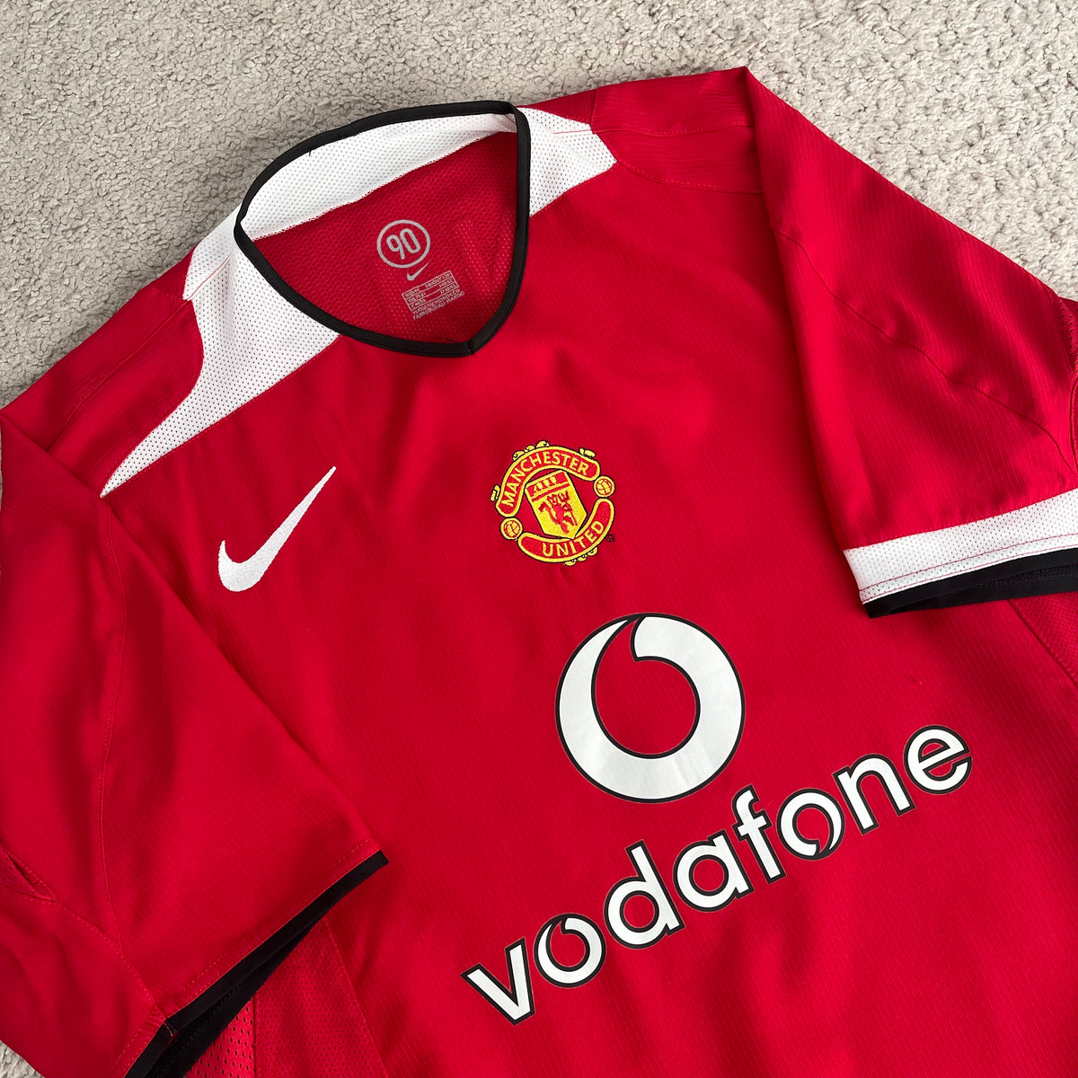 Manchester United 2004/2005/2006 home x Cristiano Ronaldo #7 (M)