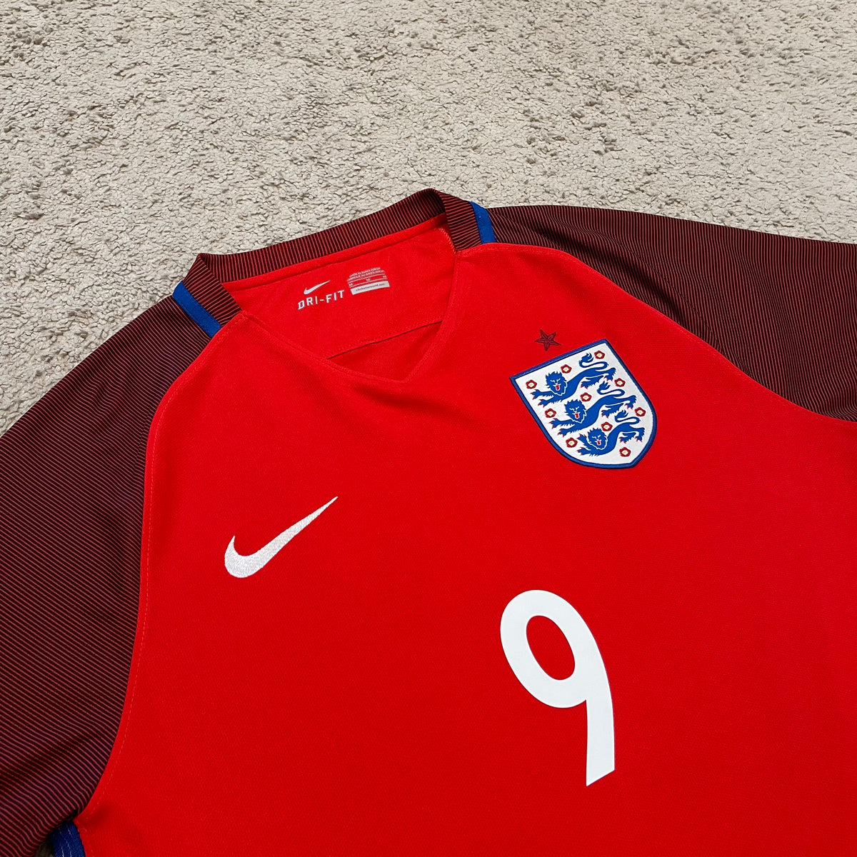 England 2016 EURO away x Harry Kane #9 (M)