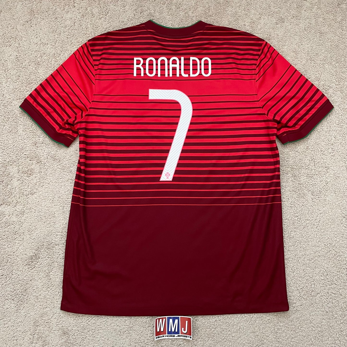 Portugal 2014 World Cup home x Cristiano Ronaldo #7 (L)