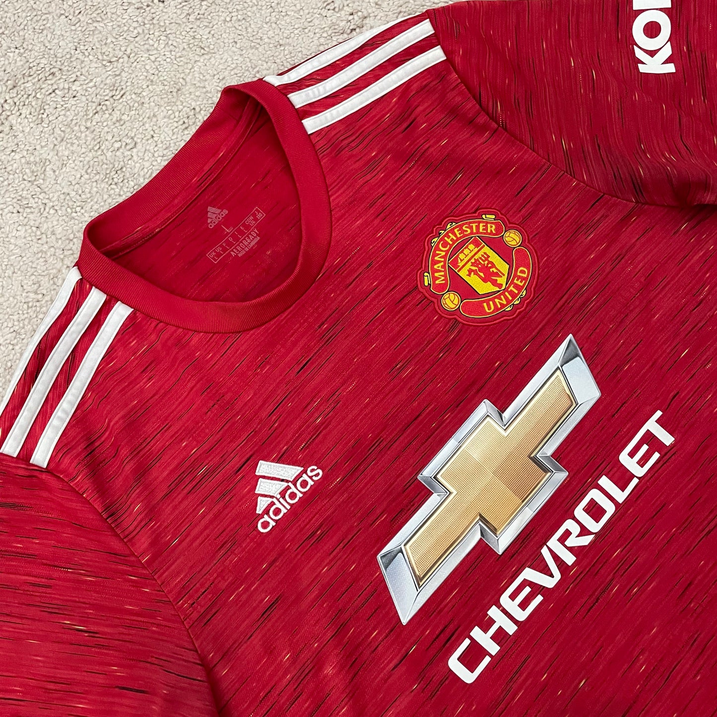 Manchester United 2020/21 home x Edinson Cavani #7 (L)