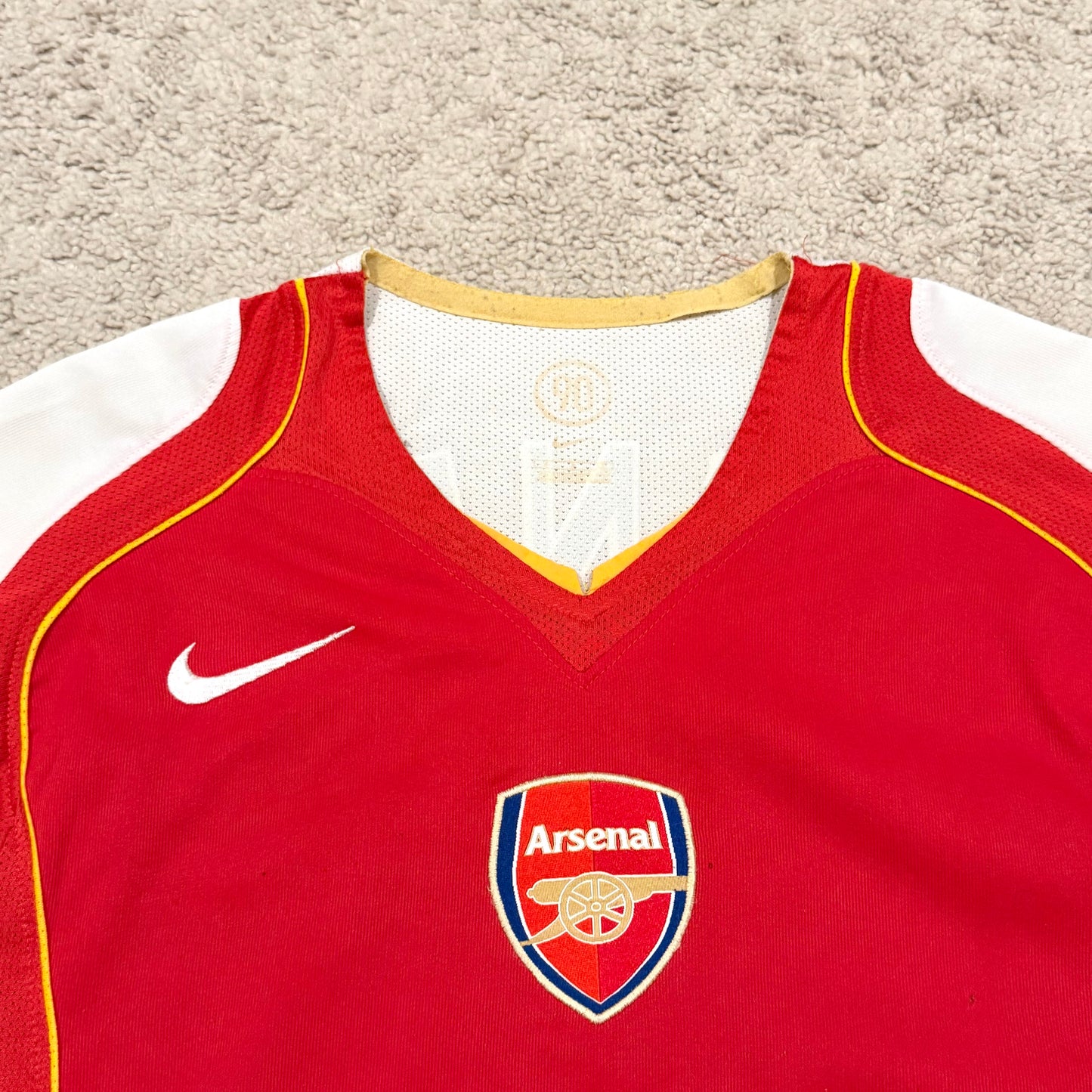Arsenal 2004/05 home x Thierry Henry #14 (M) *has some small holes