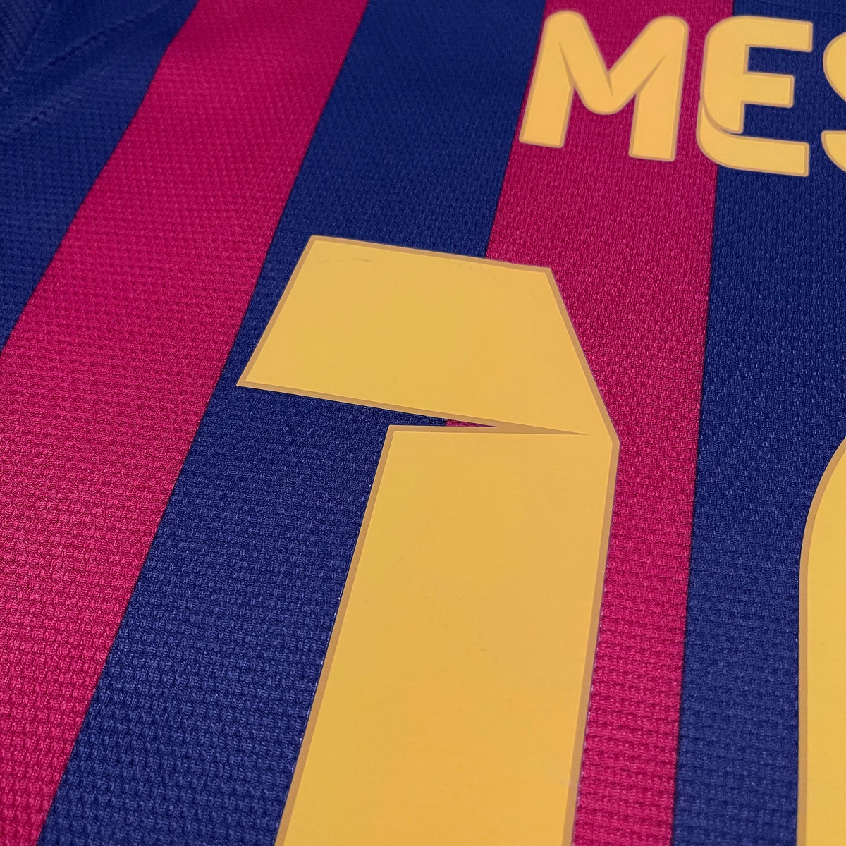 Barcelona 2013/14 home LONG SLEEVES x Messi #10 (M)