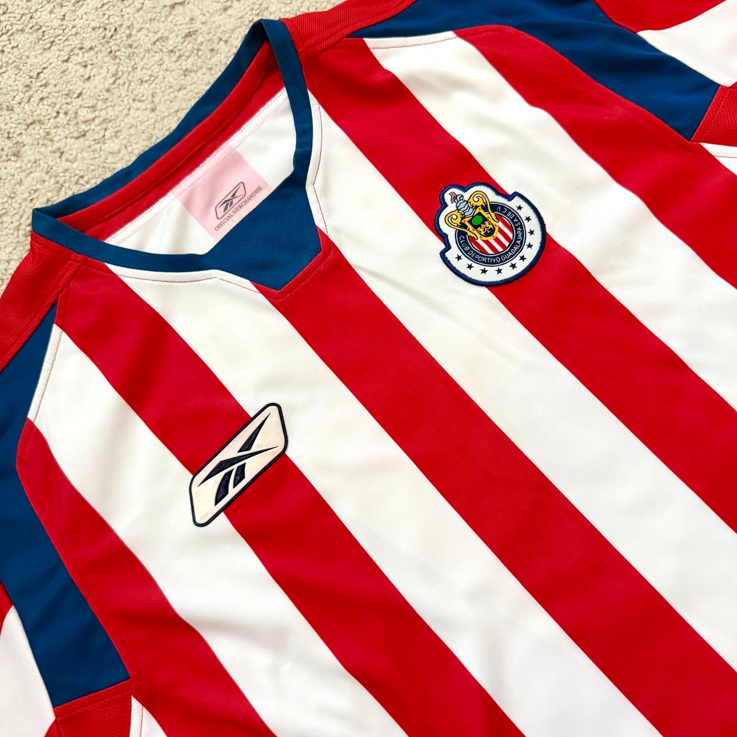 Chivas de Guadalajara 2004/05 home x Bofo Bautista #7 (M)