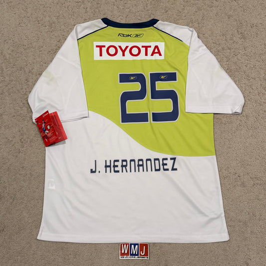 Chivas de Guadalajara 2007/08 away x Chicharito Hernandez #25 (XXL) *BRAND NEW WITH TAGS