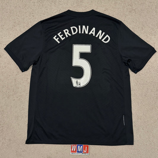 Manchester United 2009/10 away x Rio Ferdinand #5 (L)