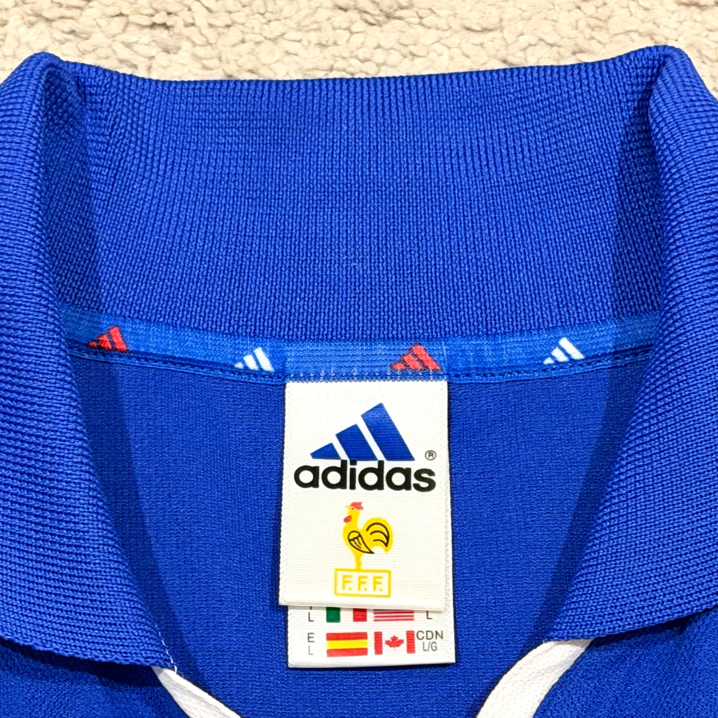 France 2000 EURO home x Zinedine Zidane #10 (L)