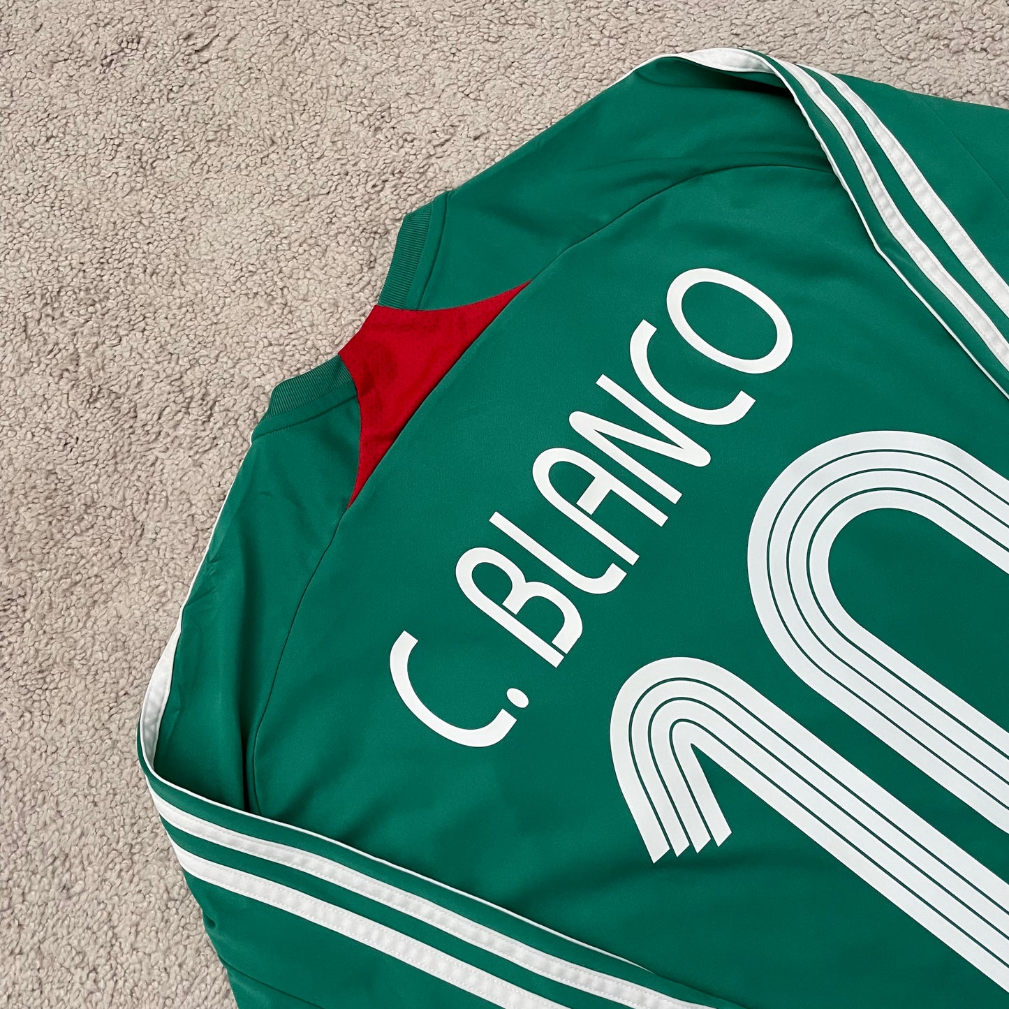 Mexico 2007/08 home x Cuauhtémoc Blanco #10 (XL)