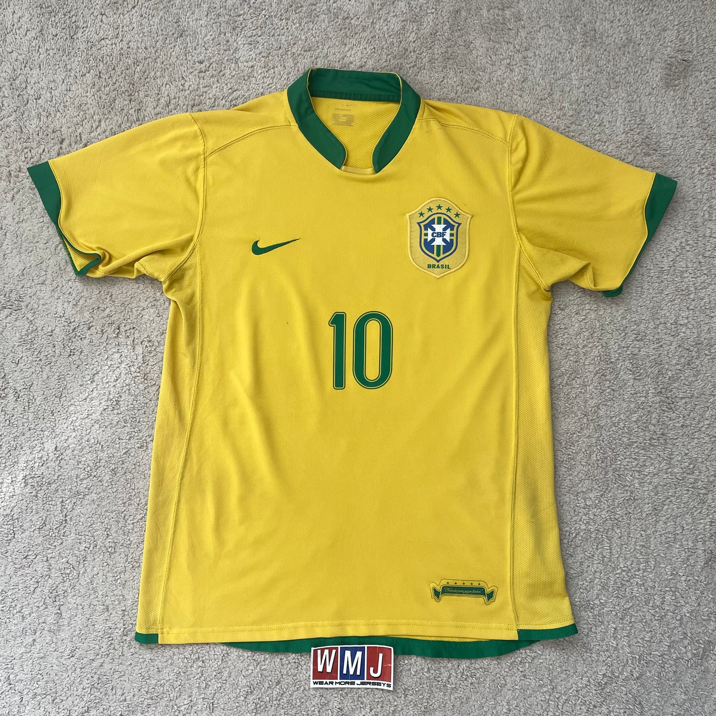 Brazil 2006 World Cup home x Ronaldinho #10 (M)