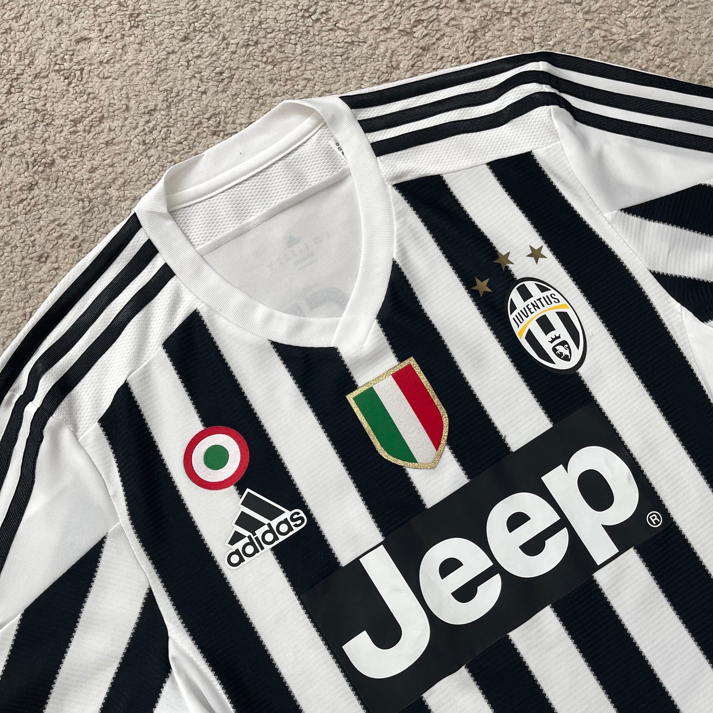 Juventus 2015/16 home PLAYER VERSION x Pogba #10 (M)