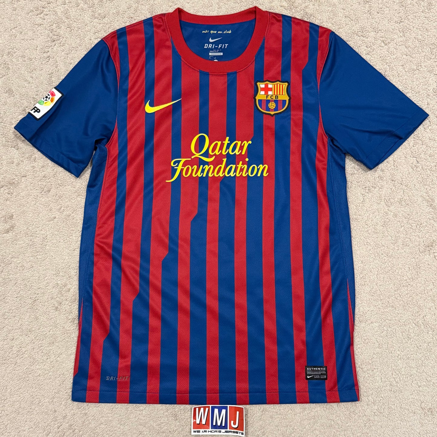 Barcelona 2011/12 home x Messi #10 (M)