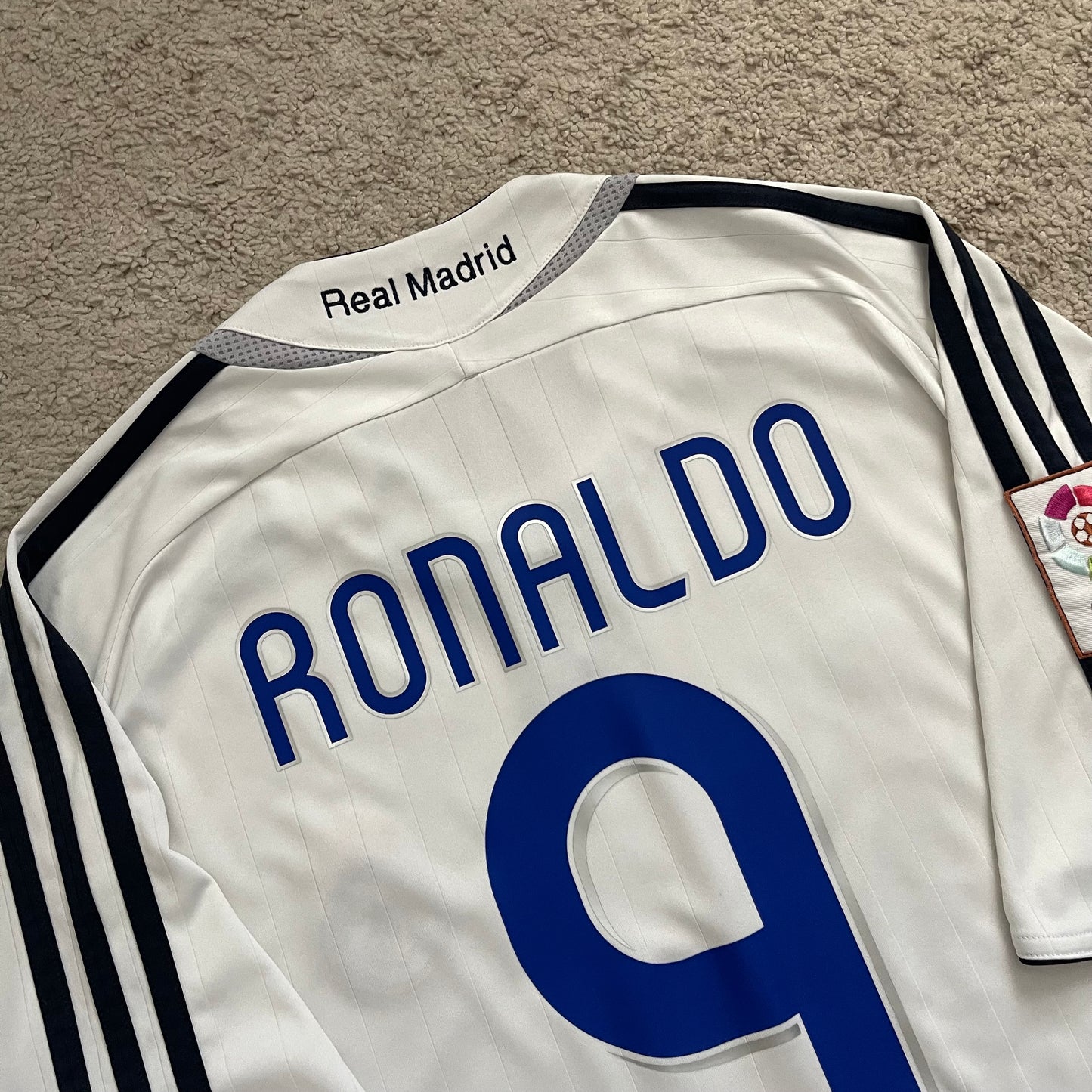 Real Madrid 2006/07 home x Ronaldo Nazario #9 (M)