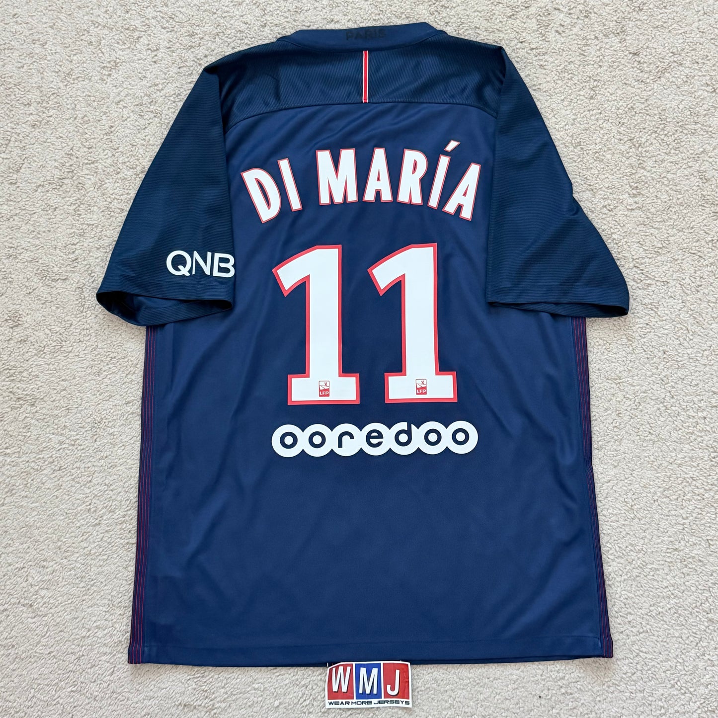 PSG 2016/17 home x Angel Di Maria #11 (L)