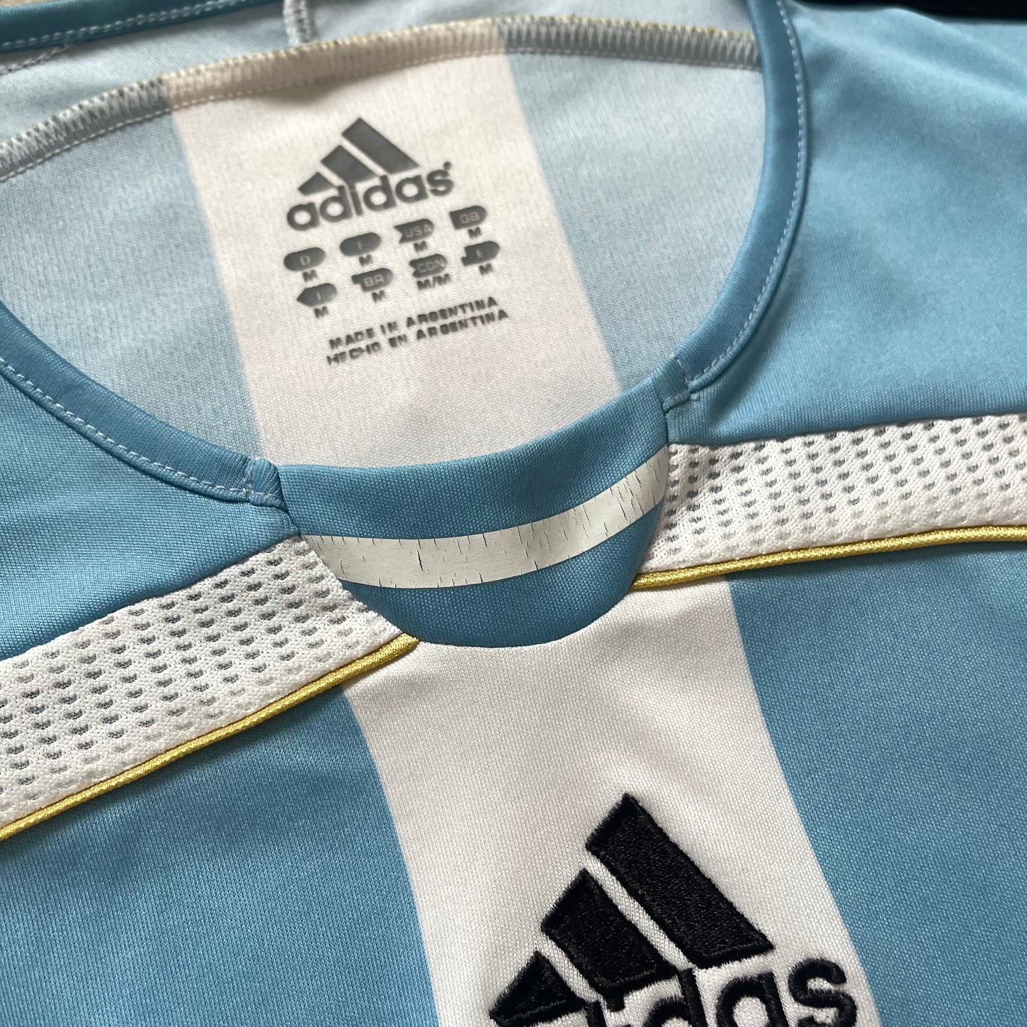 Argentina 2006 World Cup home x Messi #19 (M)