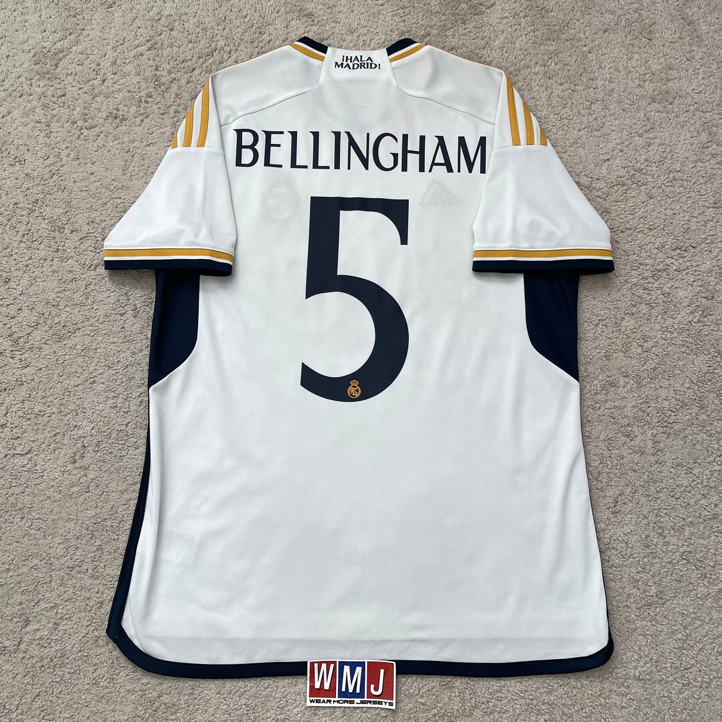 Real Madrid 2023/2024 home x Jude Bellingham #5 (L)