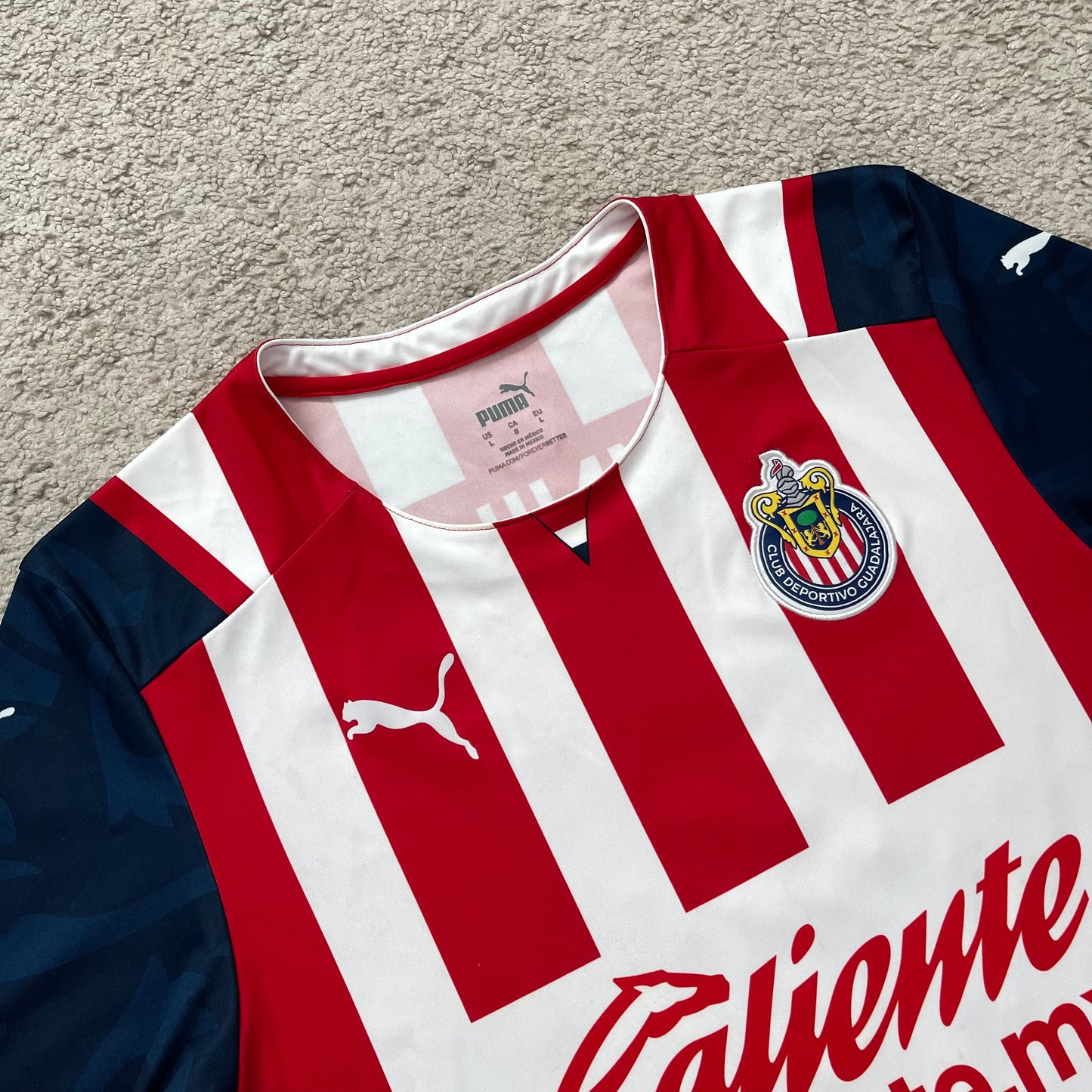 Chivas de Guadalajara 2021/22 home (L)