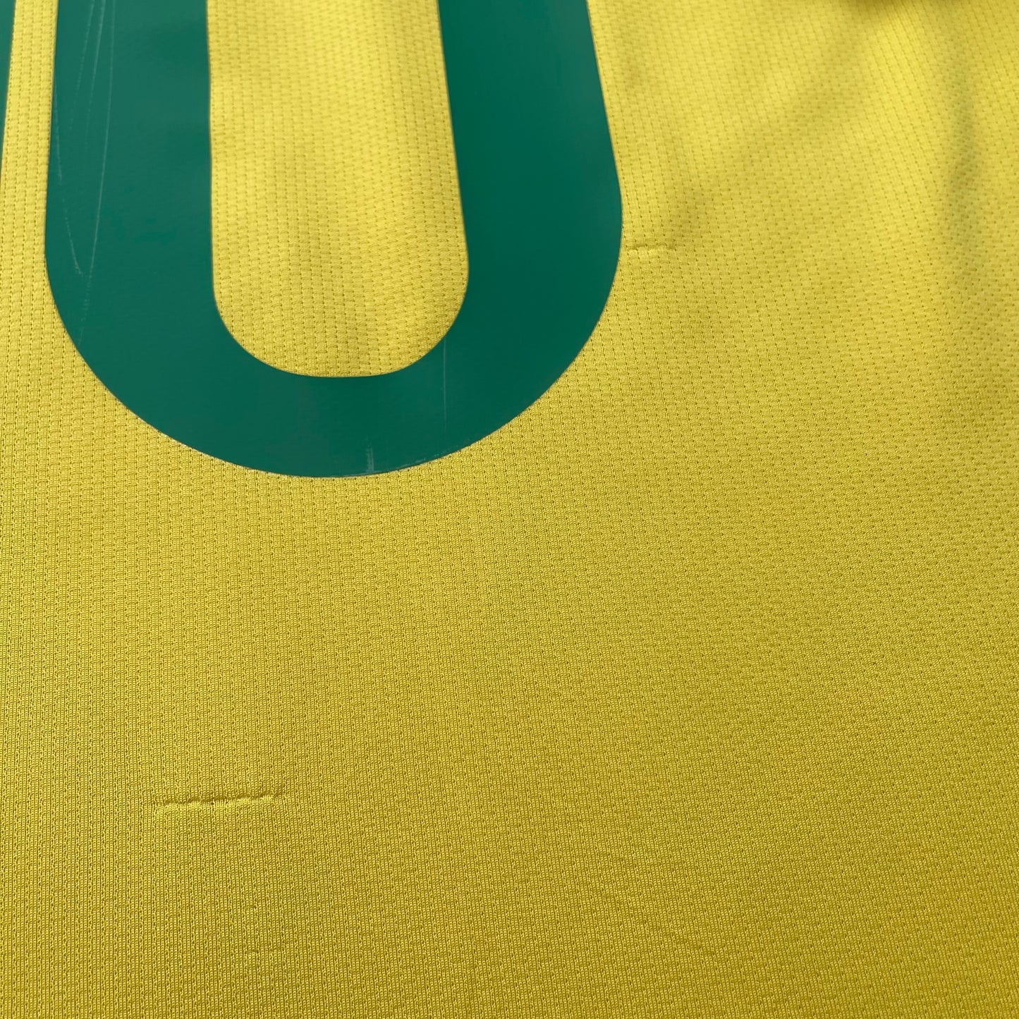 Brazil 2008/2009/2010 home x Ronaldinho #10 (XL) *has some tiny holes