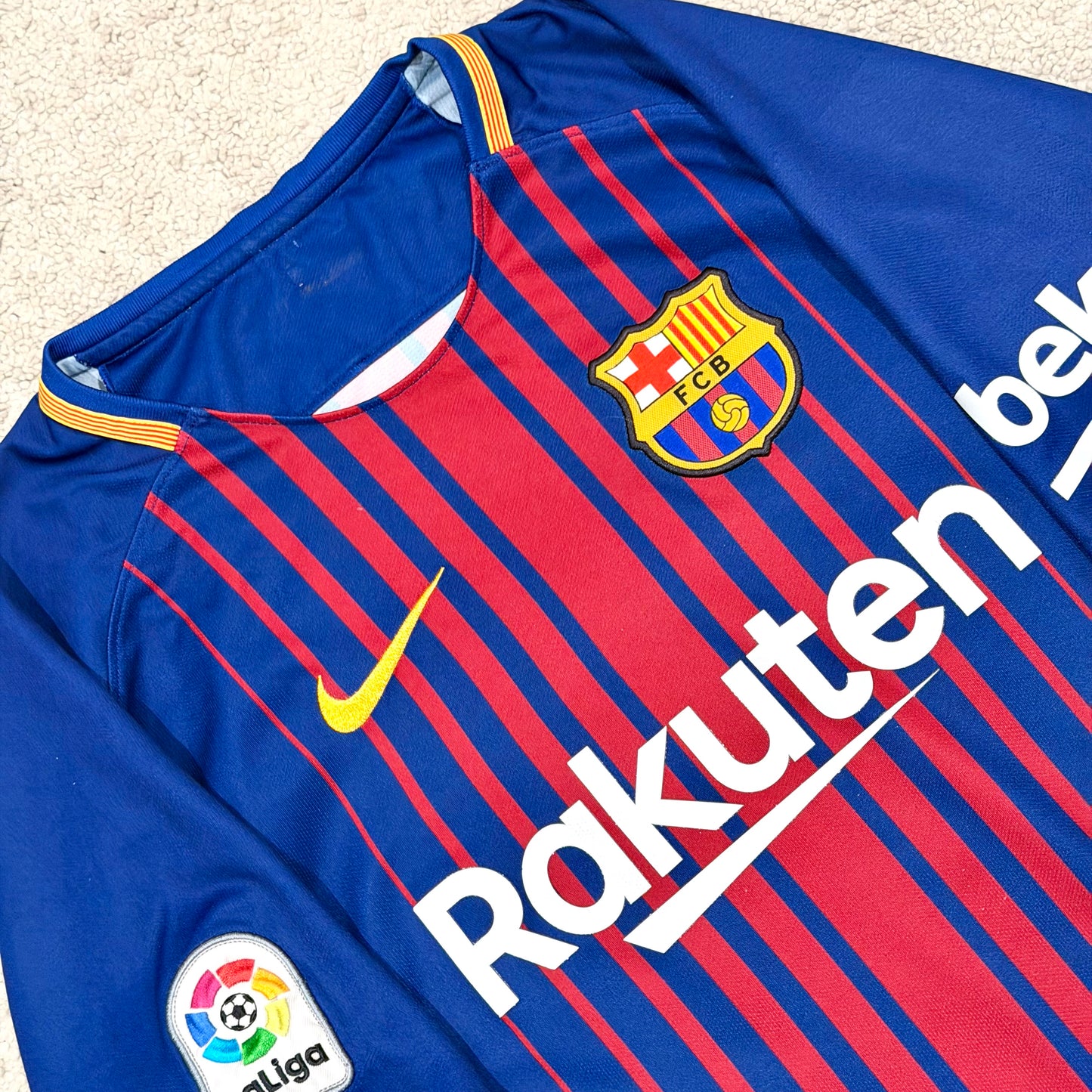 Barcelona 2017/18 home x Messi #10 (L)