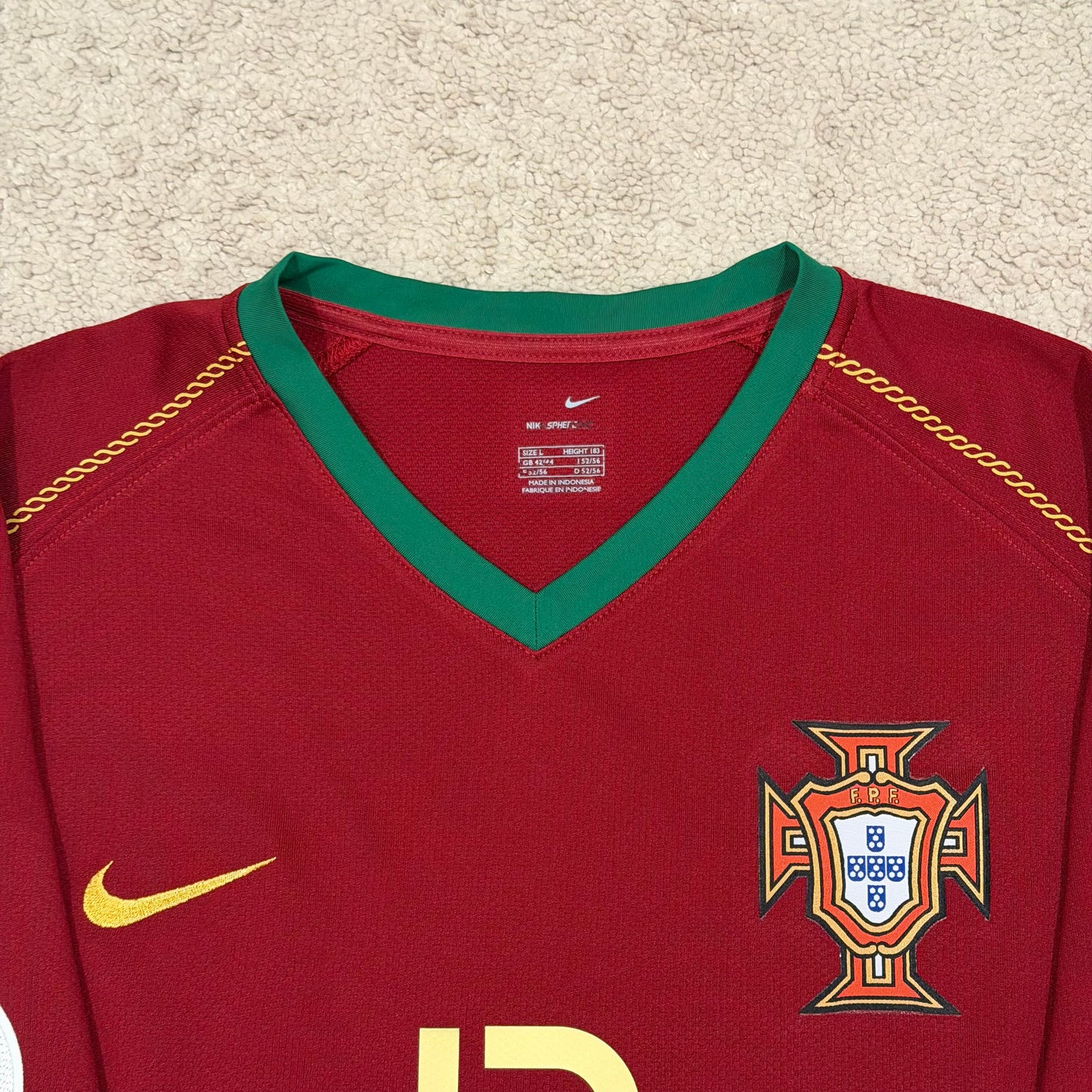 Portugal 2006 World Cup home x Cristiano Ronaldo #17 (L)