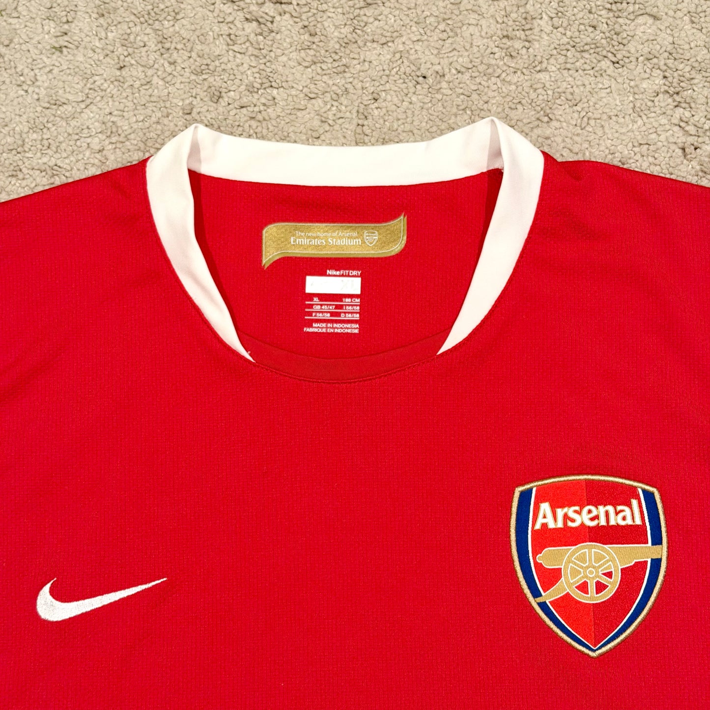 Arsenal 2006/07 home x Thierry Henry #14 (XL)