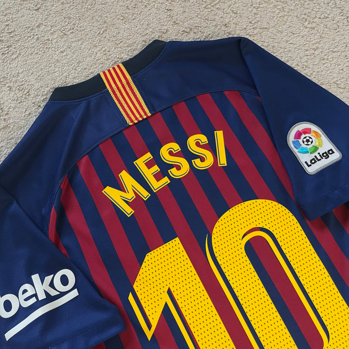 Barcelona 2018/19 home x Messi #10 (M)