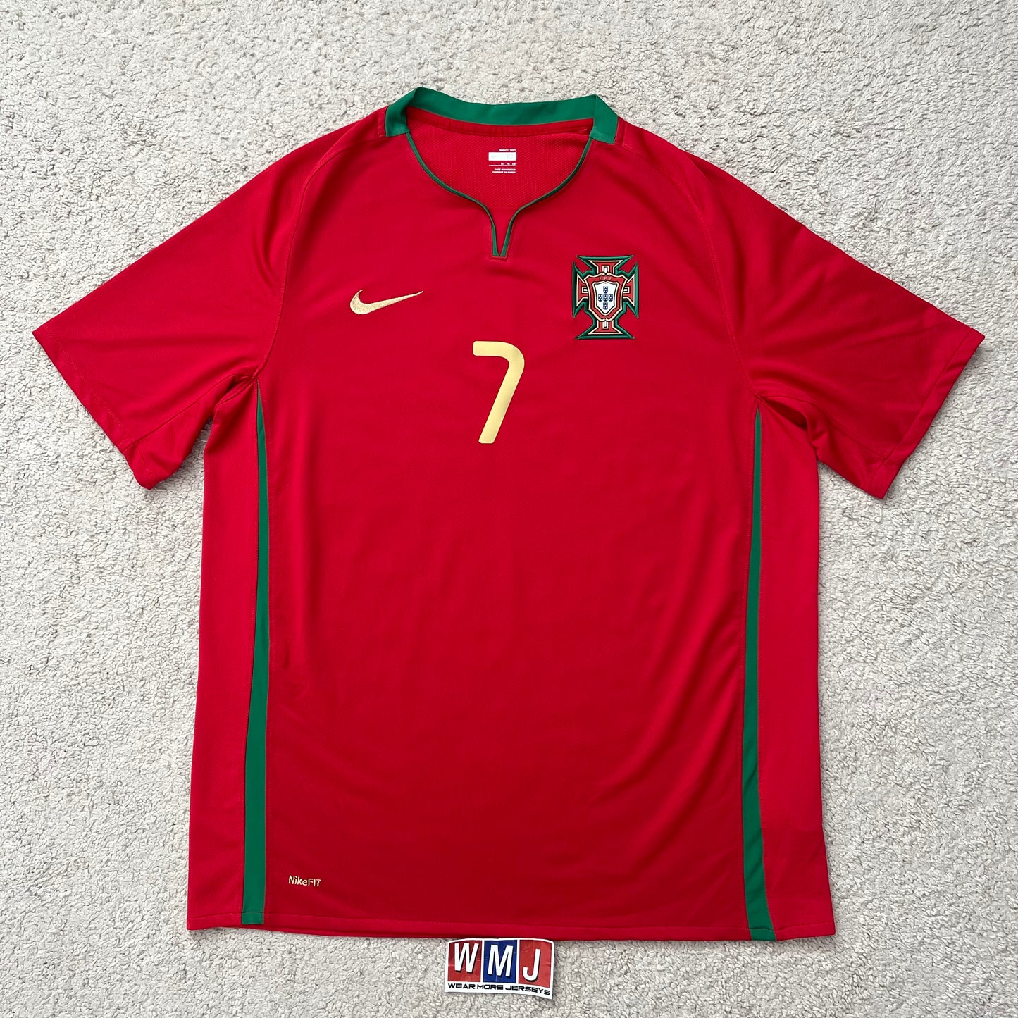 Portugal 2008 EURO home x Cristiano Ronaldo #7 (XL)