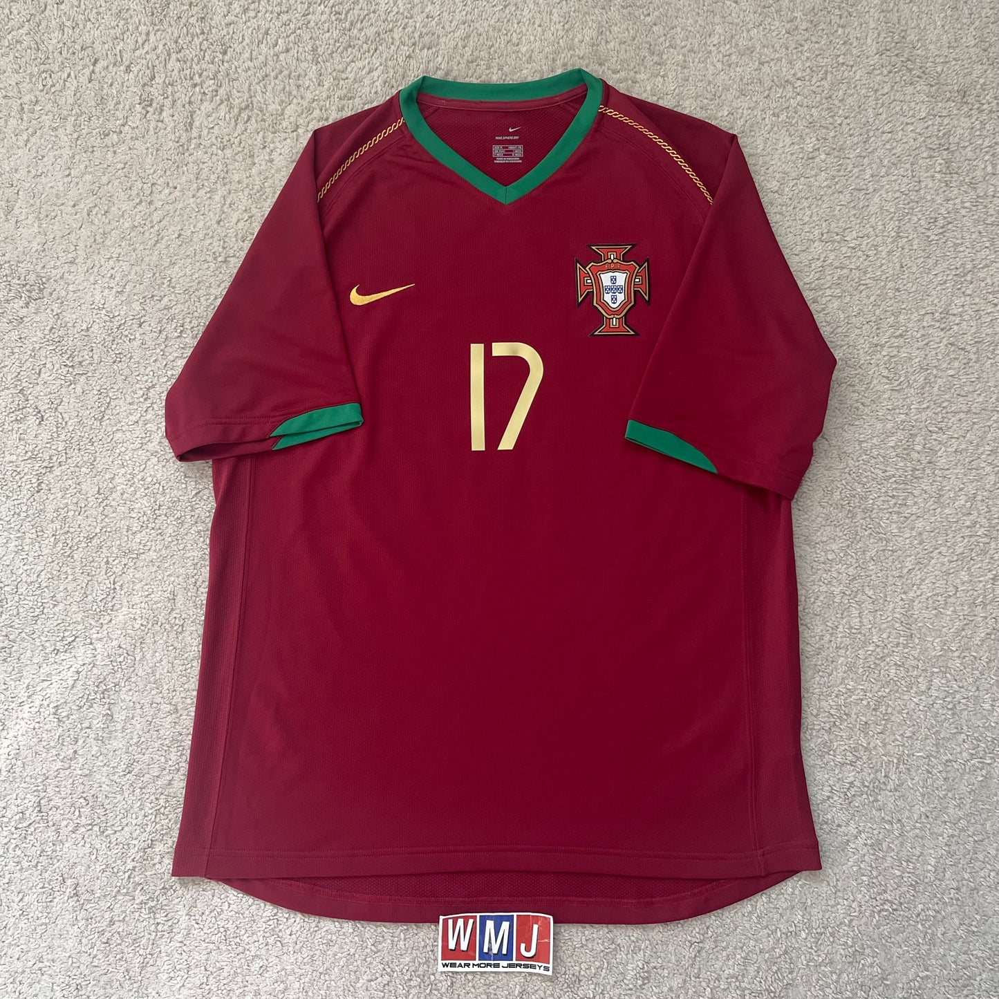 Portugal 2006 World Cup home x Cristiano Ronaldo #17 (M)