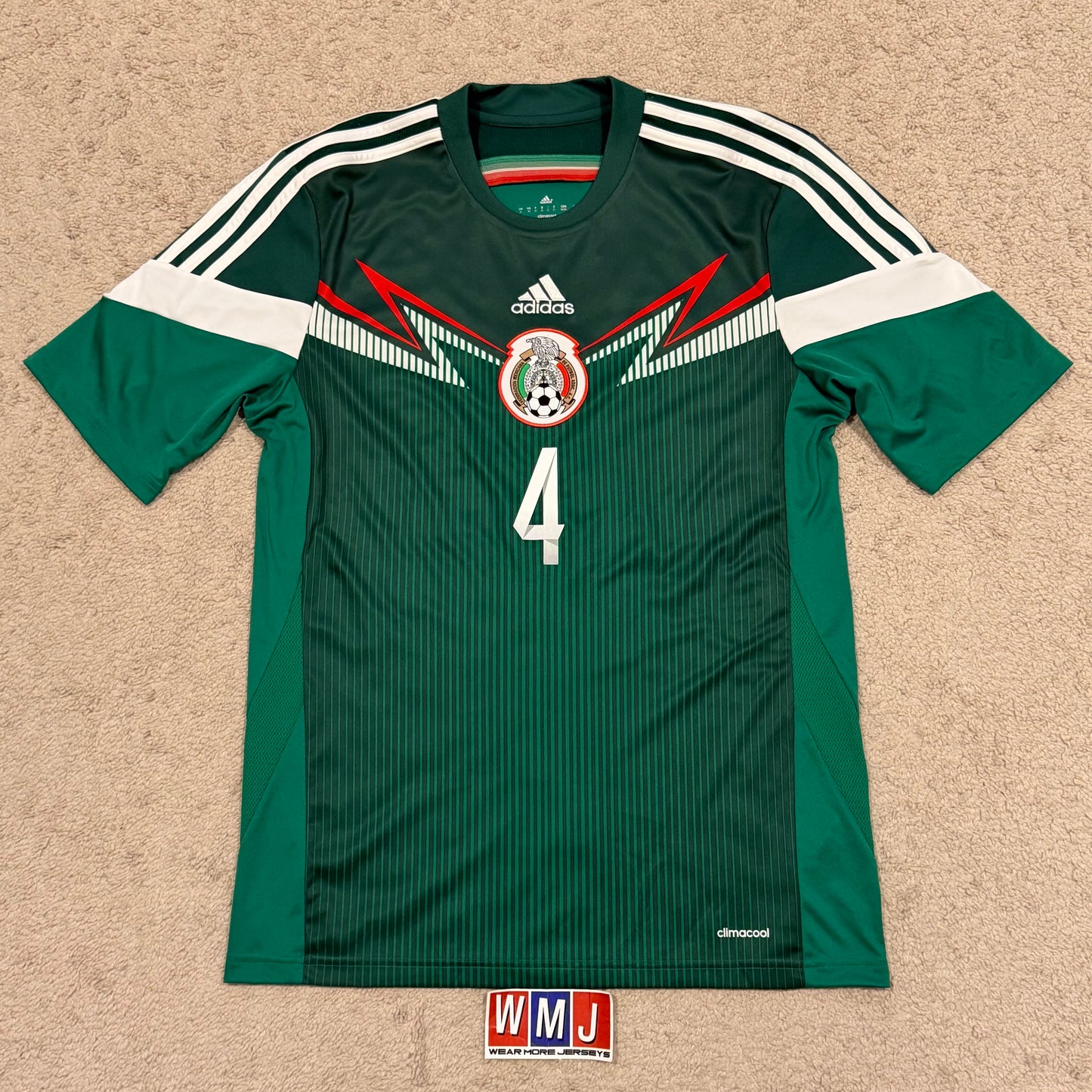 Mexico 2014 World Cup home x Rafa Marquez #4 (M)