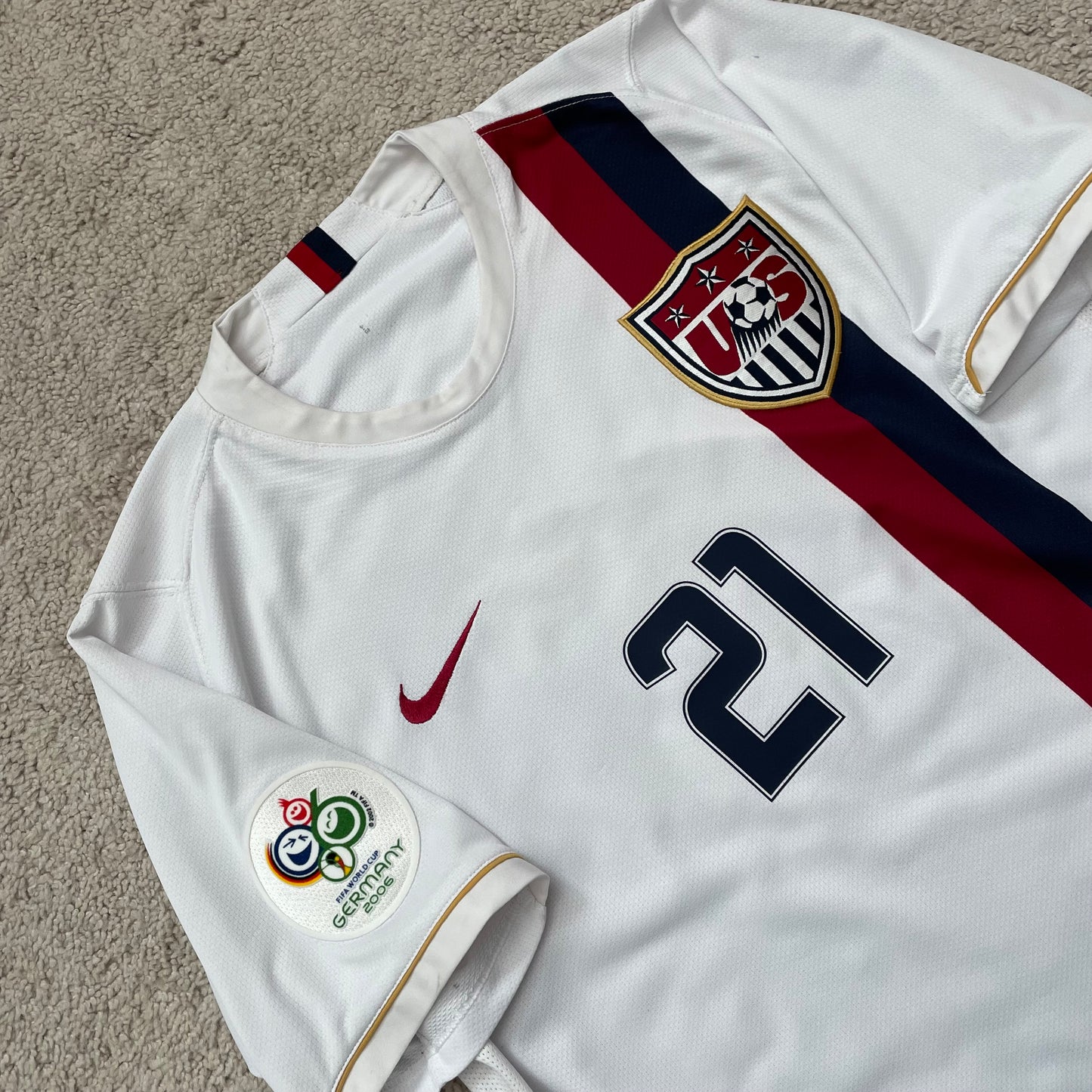 USA 2006 World Cup home x Landon Donovan #21 (M)