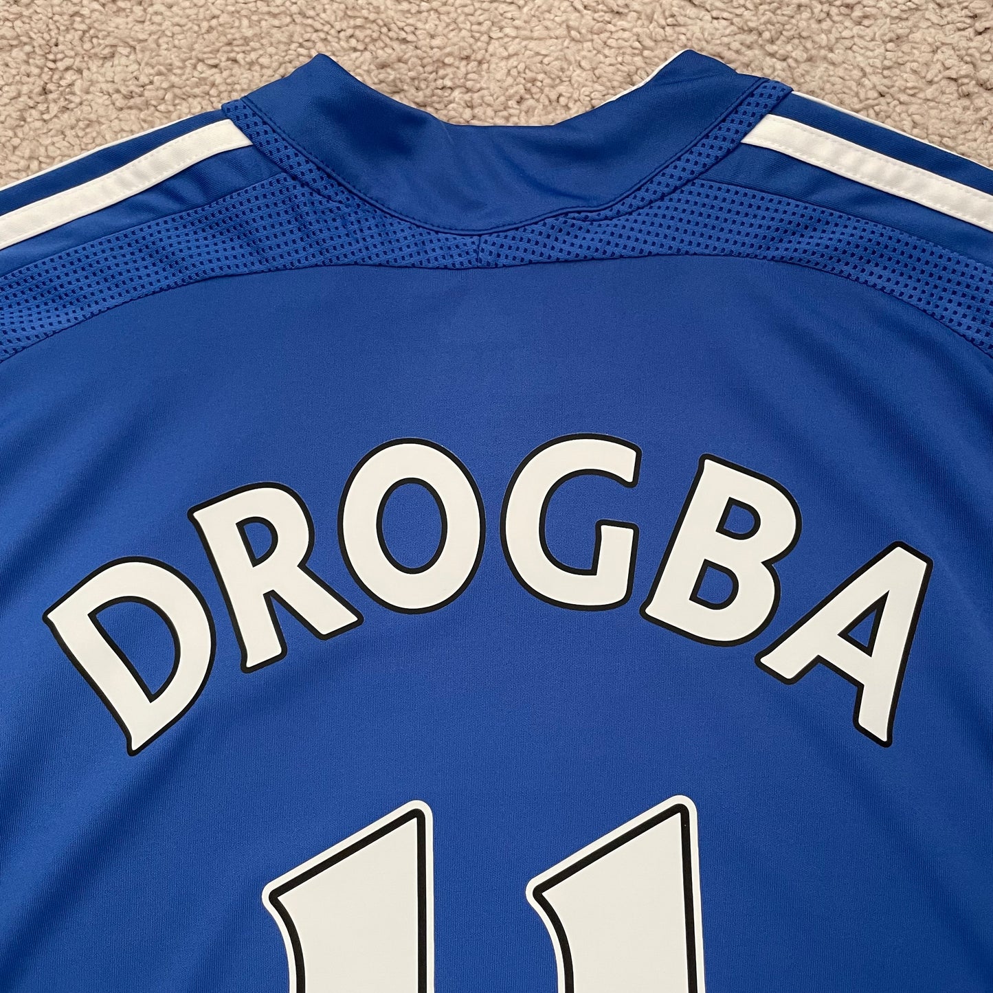 Chelsea 2007/08 home x Didier Drogba #11 (L)