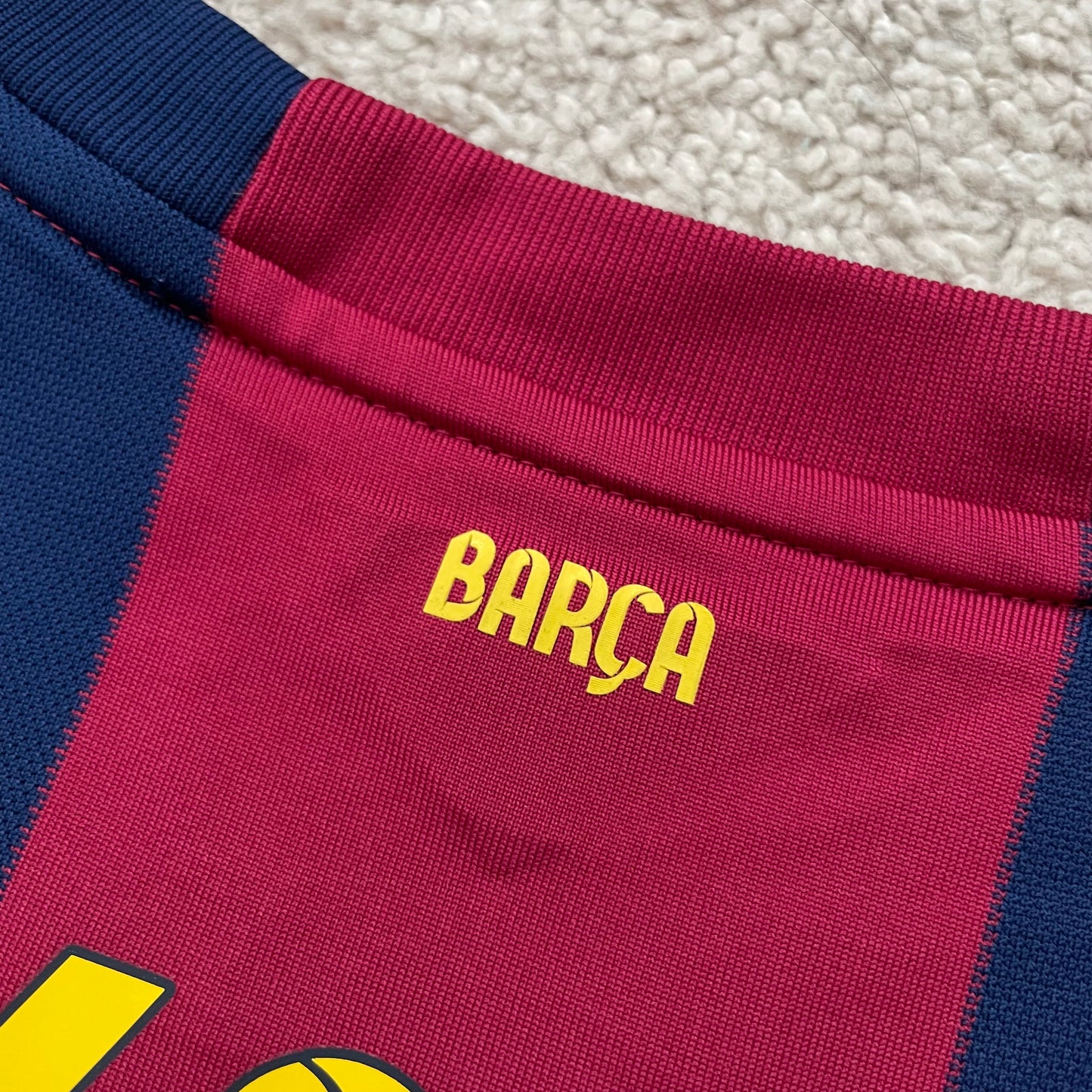 Barcelona 2014/15 home x Xavi FAREWELL EDITION #6 (L)