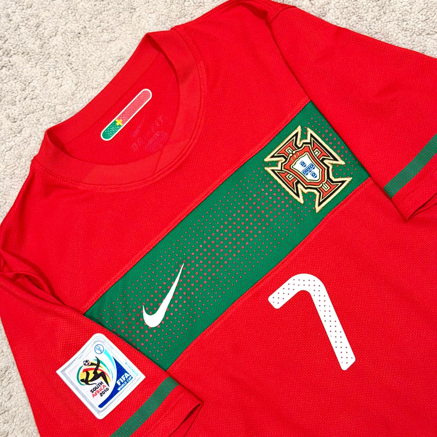 Portugal 2010 World Cup home x Cristiano Ronaldo #7 (M)