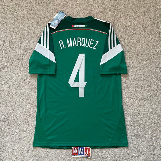 Mexico 2014 World Cup home x Rafa Marquez #4 (S) *BRAND NEW WITH TAGS