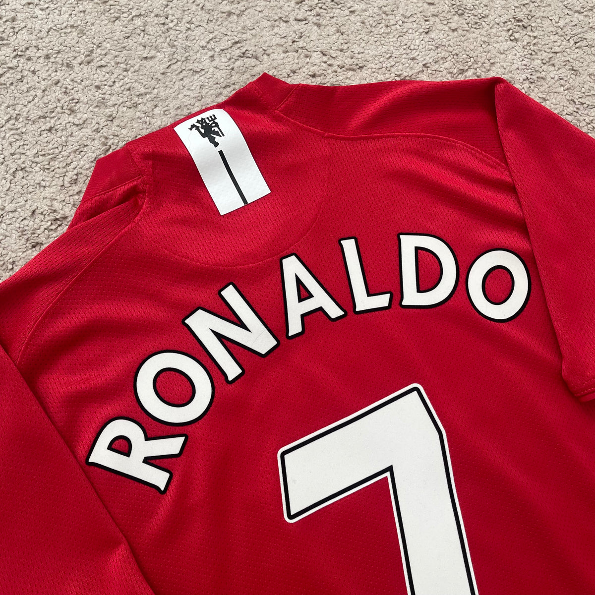 Manchester United 2007/2008/2009 home x Cristiano Ronaldo #7 (M)
