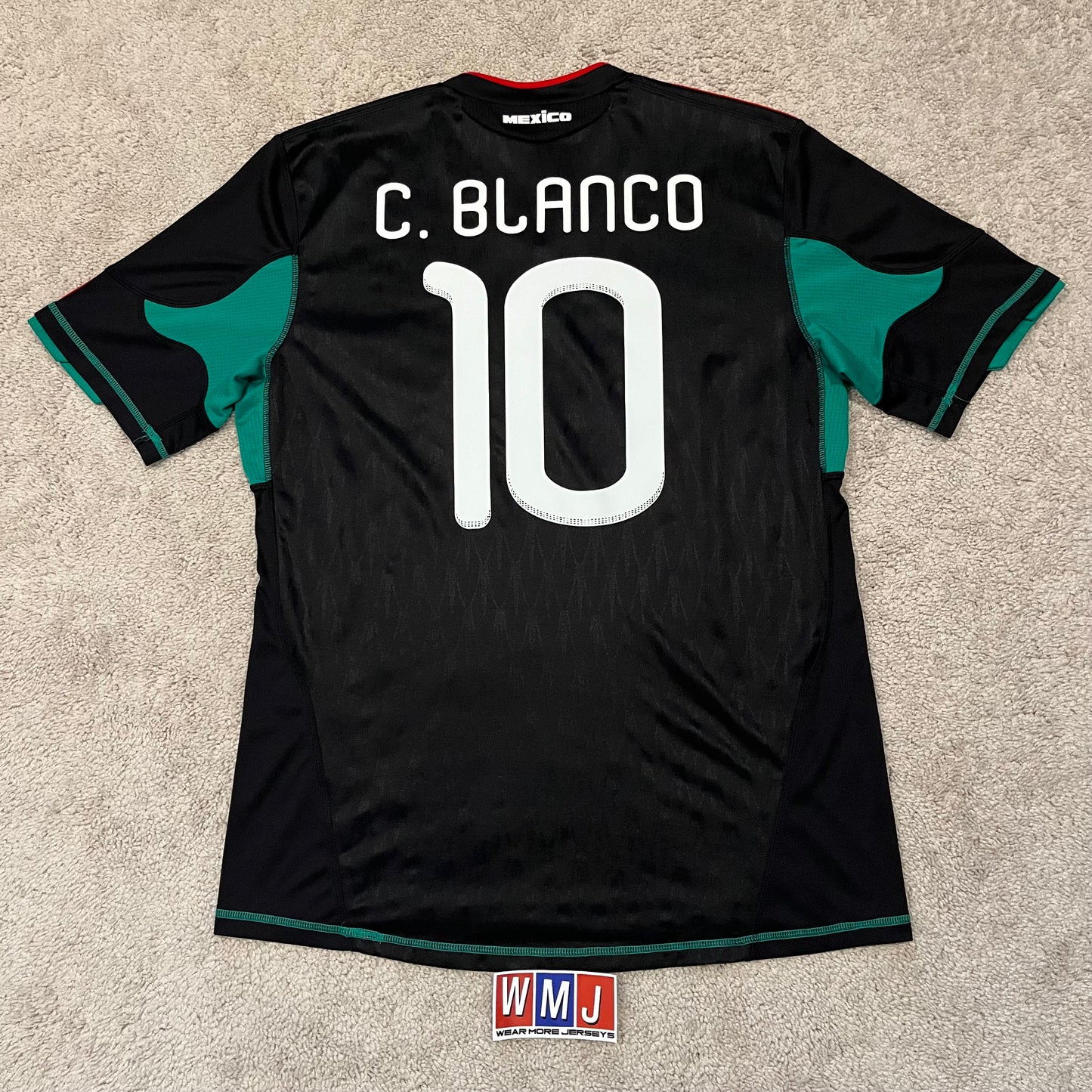 Mexico 2010 World Cup away x Cuauhtémoc Blanco #10 (L)