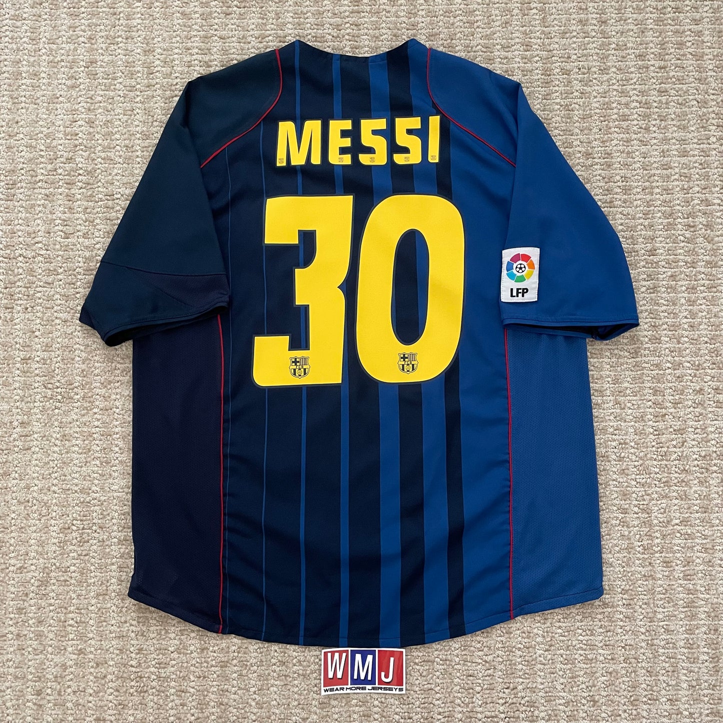 Barcelona 2004/05 away x Messi #30 (L)