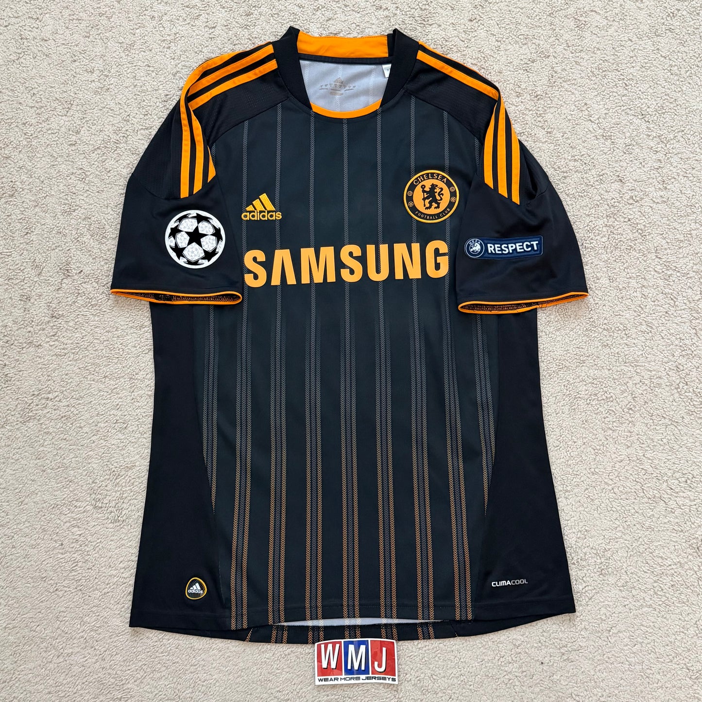 Chelsea 2010/11 away CHAMPIONS LEAGUE x Didier Drogba #11 (M)