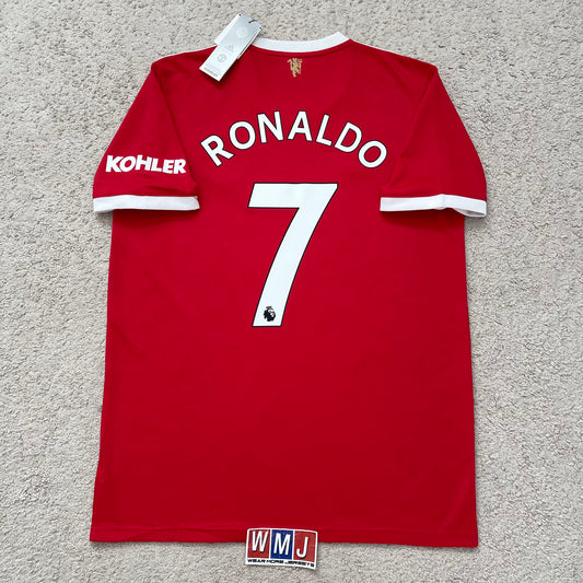 Manchester United 2021/22 home x Cristiano Ronaldo #7 (L) *BRAND NEW WITH TAGS