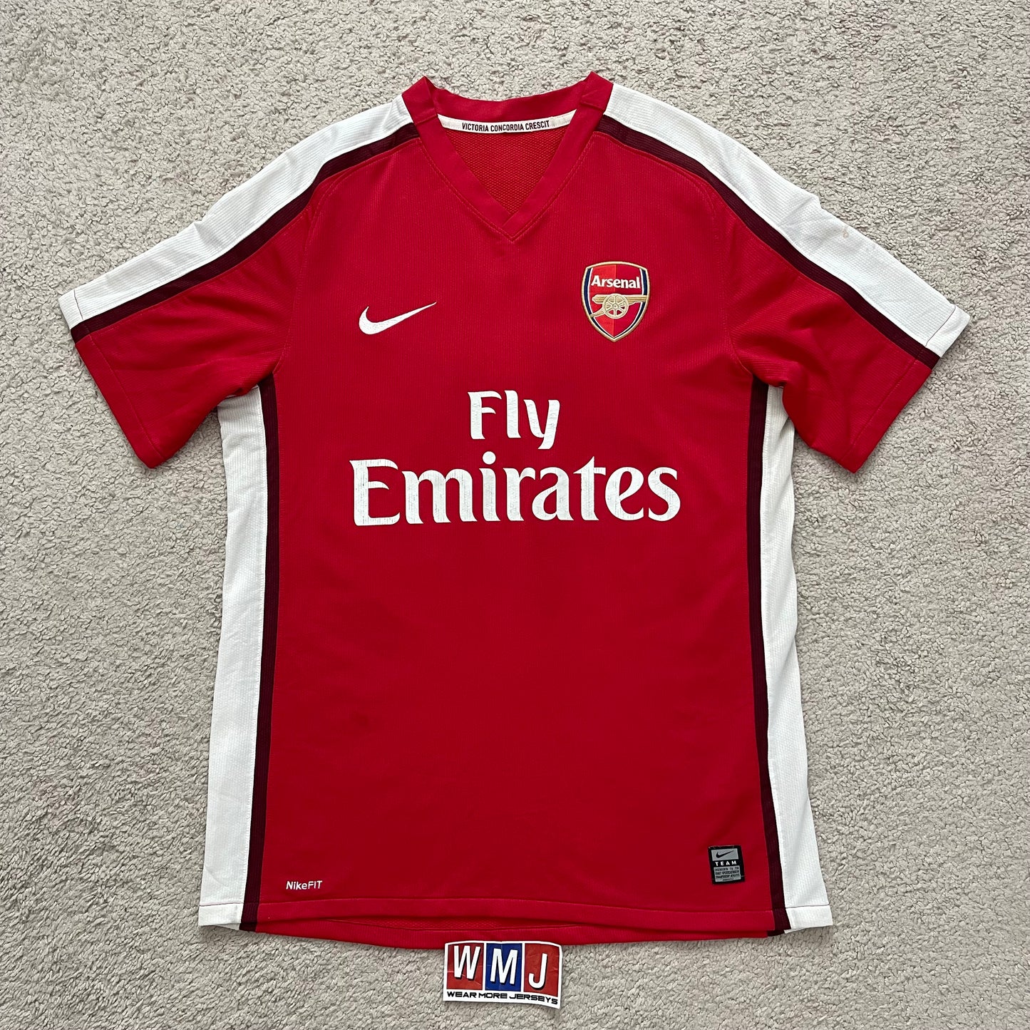 Arsenal 2008/2009/2010 home x Carlos Vela #12 (M)
